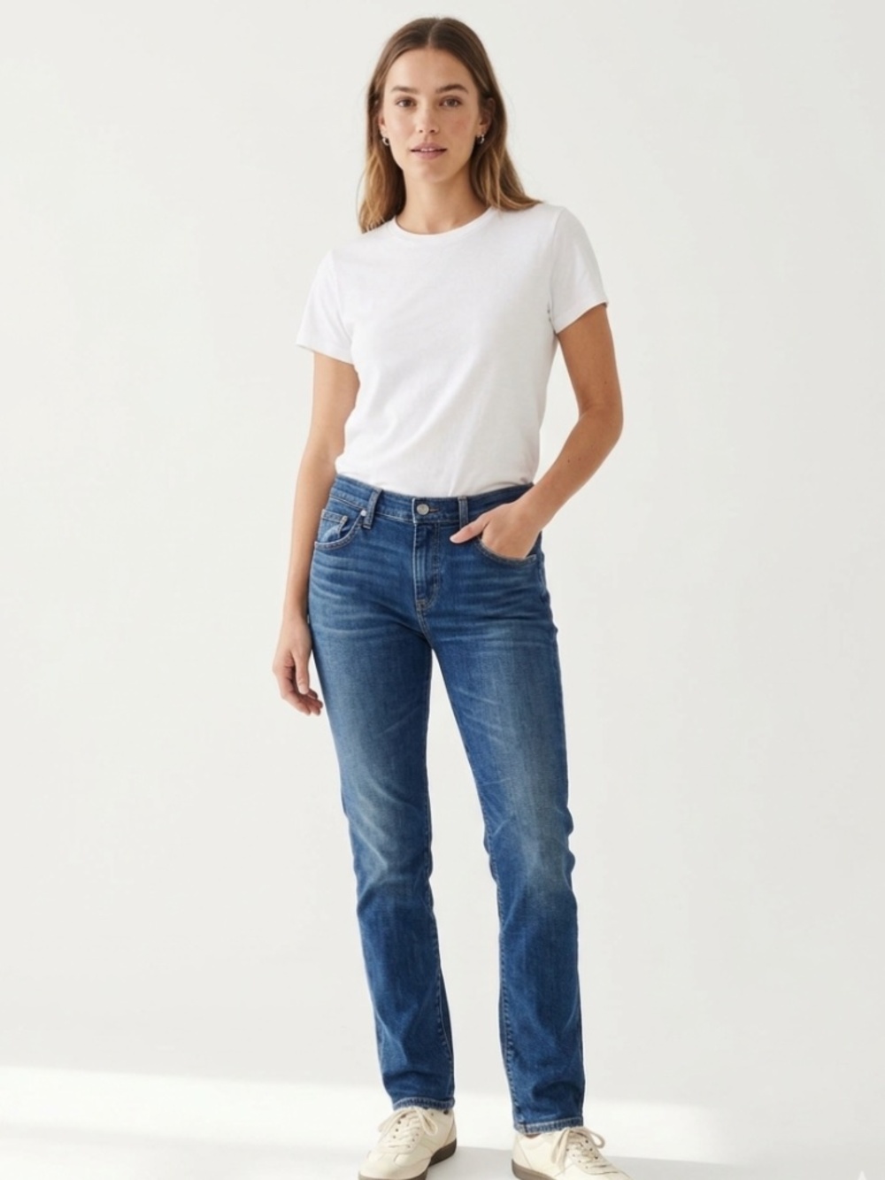 Citizens of Humanity Vintage Y2K Slim Straight Jeans Denim Medium Wash Size 27